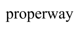 PROPERWAY trademark