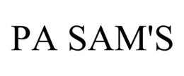 PA SAM'S trademark