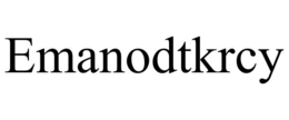 EMANODTKRCY trademark