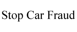 STOP CAR FRAUD trademark
