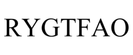 RYGTFAO trademark