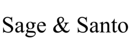 SAGE & SANTO trademark