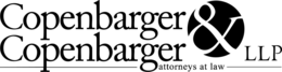 COPENBARGER & COPENBARGER LLP ATTORNEYS AT LAW trademark