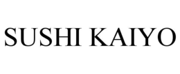 SUSHI KAIYO trademark
