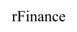 RFINANCE trademark