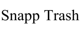 SNAPP TRASH trademark