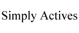 SIMPLY ACTIVES trademark