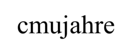 CMUJAHRE trademark