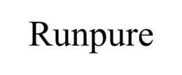 RUNPURE trademark