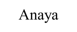ANAYA trademark