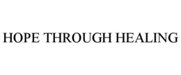 HOPE THROUGH HEALING trademark