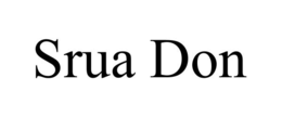 SRUA DON trademark