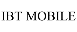 IBT MOBILE trademark