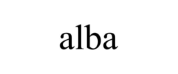 ALBA trademark