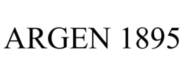 ARGEN 1895 trademark