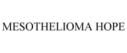 MESOTHELIOMA HOPE trademark