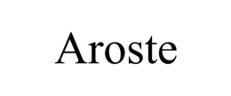AROSTE trademark