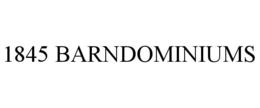 1845 BARNDOMINIUMS trademark