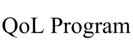 QOL PROGRAM trademark