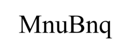 MNUBNQ trademark