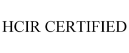 HCIR CERTIFIED trademark