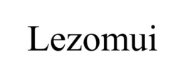 LEZOMUI trademark