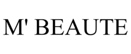 M' BEAUTE trademark
