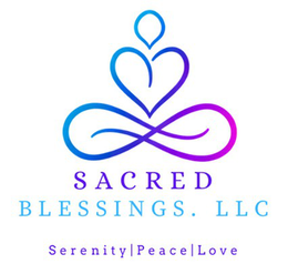 SACRED BLESSINGS. LLC  SERENITY PEACE LOVE trademark