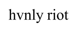 HVNLY RIOT trademark