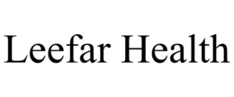 LEEFAR HEALTH trademark