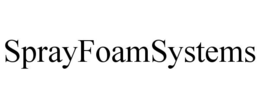 SPRAYFOAMSYSTEMS trademark