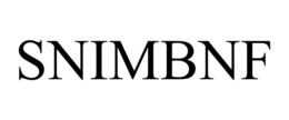 SNIMBNF trademark