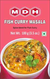 MDH FISH CURRY MASALA SPICES BLEND FOR FISH CURRY NET WT. 100 G (3.5 OZ.) trademark