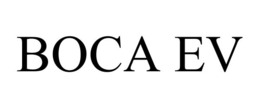 BOCA EV trademark