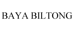 BAYA BILTONG trademark