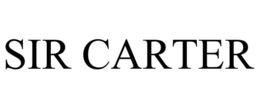 SIR CARTER trademark