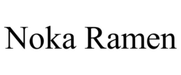 NOKA RAMEN trademark