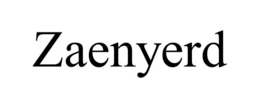 ZAENYERD trademark