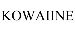 KOWAIINE trademark
