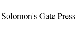 SOLOMON'S GATE PRESS trademark