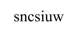 SNCSIUW trademark