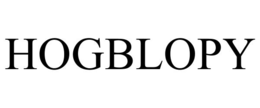 HOGBLOPY trademark