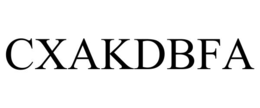 CXAKDBFA trademark