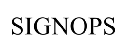 SIGNOPS trademark