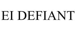 EI DEFIANT trademark