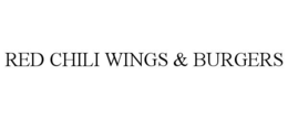 RED CHILI WINGS & BURGERS trademark