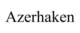 AZERHAKEN trademark