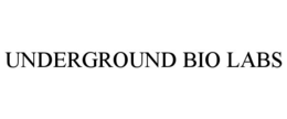 UNDERGROUND BIO LABS trademark