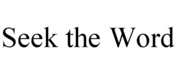 SEEK THE WORD trademark