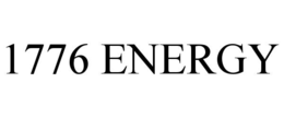1776 ENERGY trademark
